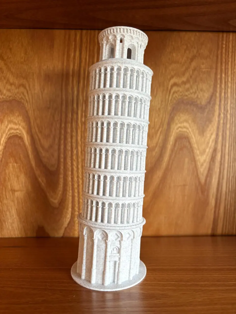 Miniature 3D de la Tour de Pise, reproduction artisanale Haggedor